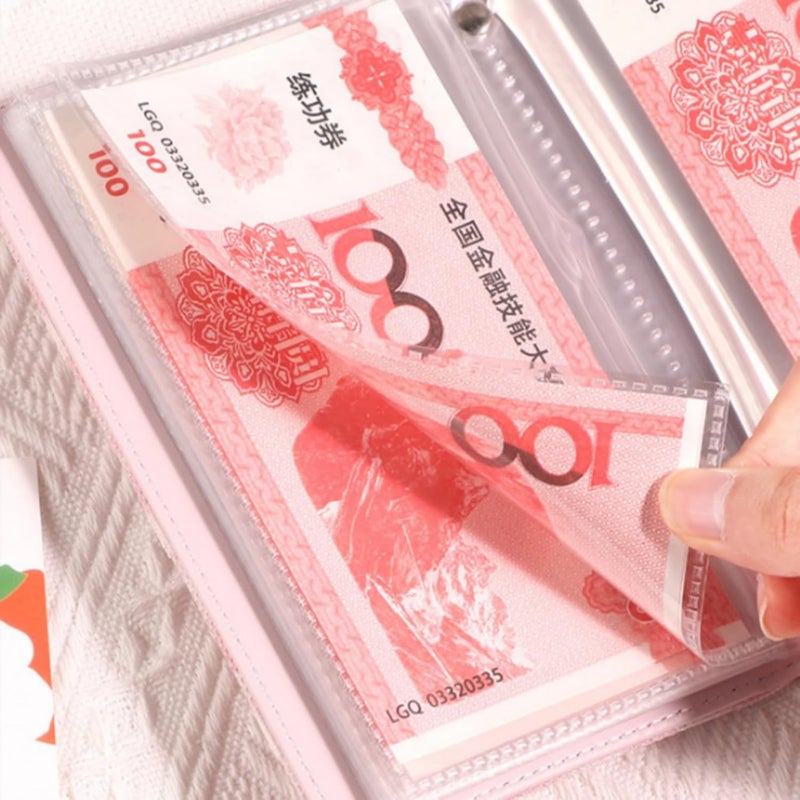 SUSOYAOCHEN 100 Envelope Challenge,Savings Challenges Book with Envelopes, Money Saving Binder Successfully Reach Your Savings Goals (Gray) - Image 3